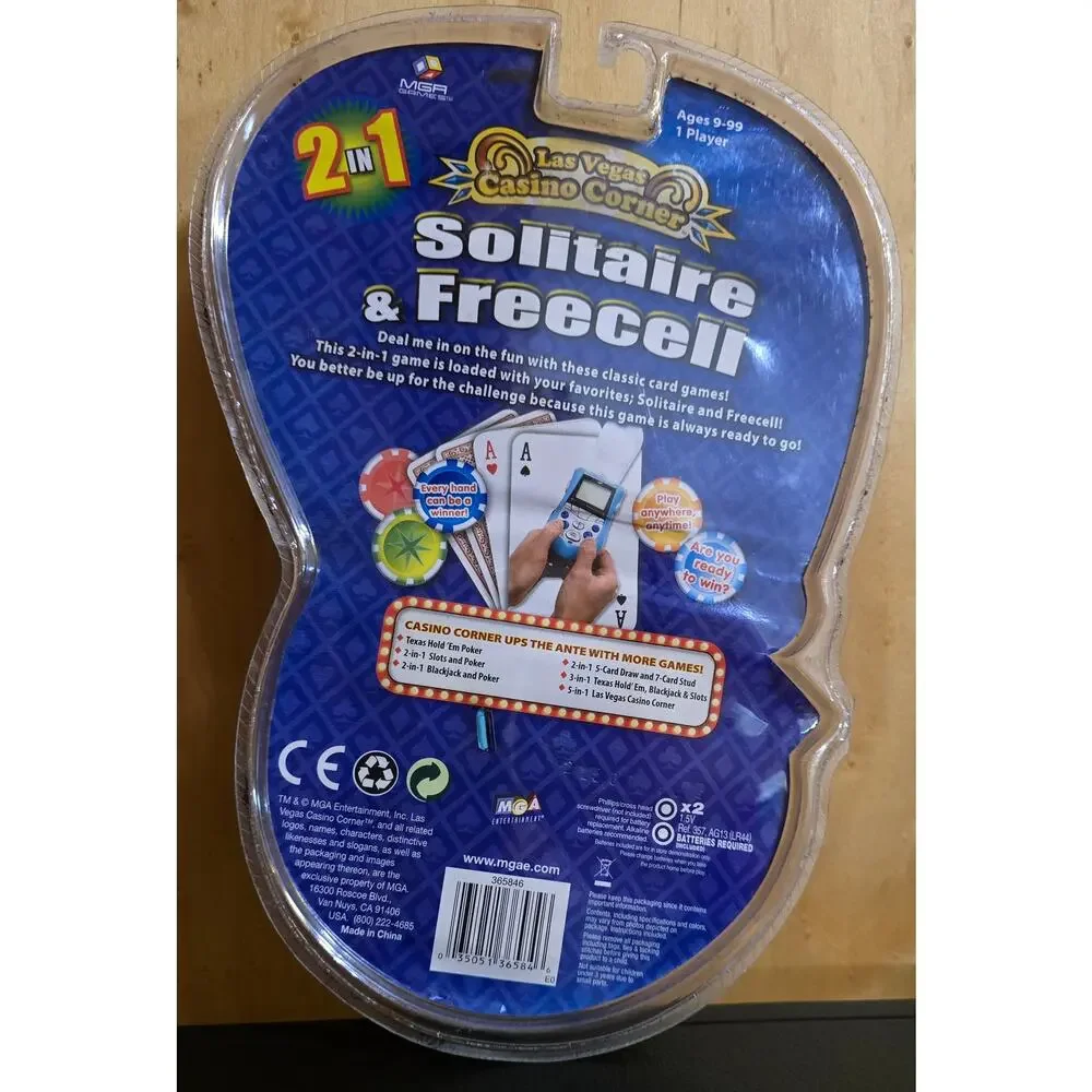 MGA Entertainment Solitaire & Freecell Game